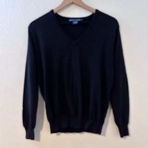 Lauren Ralph Lauren Women’s V-Neck Black Sweater Sz S
